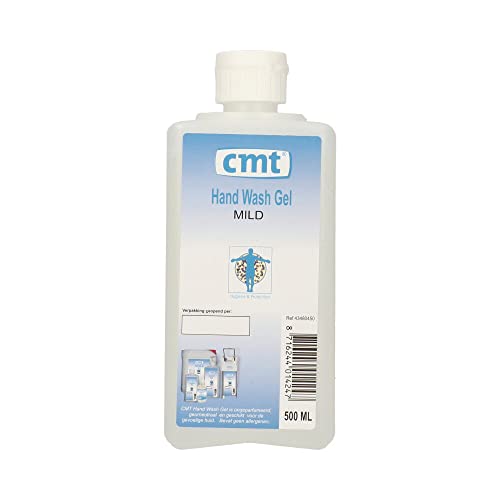 CMT Handwaschgel, PH-neutral, Geruchlos, Flip-Top, 12 x 500 ml von CMT