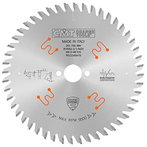 CMT ORANGE TOOLS 281.760.48H - KREISSÄGEBLÄTTER HW 160X2.2/1.6X20 Z48 TCG 4POS CMT ORANGE TOOLS 281.760.48H - KREISSÄGEBLÄTTER HW 160X2.2/1.6X20 Z48 TCG 4POS von CMT