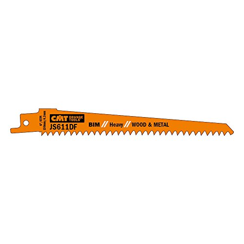 CMT Säbelsägeblätter für Holz/Metall, 5 Stück, 150x4,3x6TPI von Unbekannt