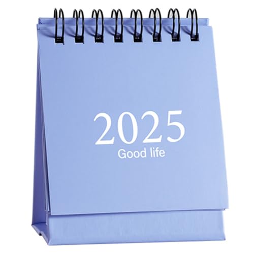 1pc Mini-Kalender 2024-2025 Juli 2024 bis Dezember 2025 Montischer Mini-Schreibtischkalender 2025 3x5.2x0,4 Zoll Papier Mini-Schreibtischkalender 2025 Stehende Flip für Büroschule von CNAFGBGG