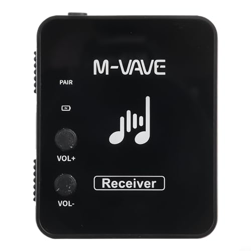 CNANRNANC Drahtloses In-Ear-Monitorsystem, 2,4G Wireless In-Ear-Monitor-Kopfhörer Wiederaufladbarer Senderempfänger(1 pcs Receiver) von CNANRNANC