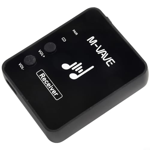 CNANRNANC Drahtloses In-Ear-Monitorsystem, 2,4G Wireless In-Ear-Monitor-Kopfhörer Wiederaufladbarer Senderempfänger(1 tran 2 receivers) von CNANRNANC
