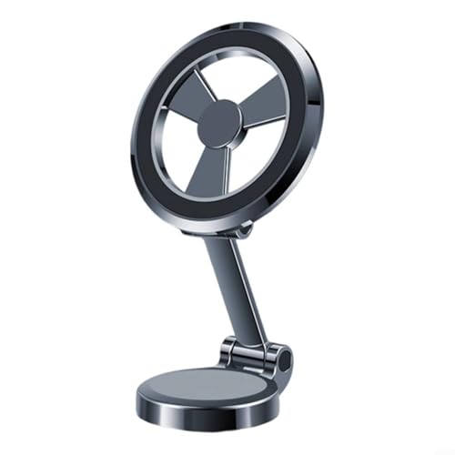 CNANRNANC Magnetische Handyhalterung fürs Auto, 360° drehbar, Armaturenbrett-Halterung, GPS-Halterung, starker Magnet (schwarz) von CNANRNANC
