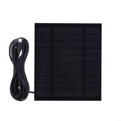 CNANRNANC Solarmodul-Ladegerät, 3,5 W, 5 V, tragbares Powerbank, Handy-Ladegerät für Android-Ausgang, 150 x 130 mm, monokristallin CNANRNANC Solarmodul-Ladegerät, 3,5 W, 5 V, tragbares Powerbank, Handy-Ladegerät für Android-Ausgang, 150 x 130 mm, monokristallin von CNANRNANC