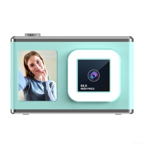 Eine kreative Reise erwartet Sie mit den lustigen und einfach zu bedienenden Funktionen einer 50-MP-Digitalkamera (grün + 64 g) von CNANRNANC