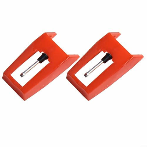Ersatznadel für Plattenspieler mit hoher Kompatibilität für verschiedene Plattenspieler-Typen (2 Stück) von CNANRNANC