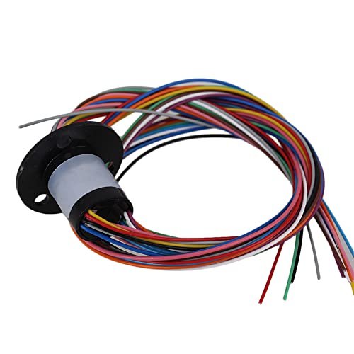 CNBTR 12 Drähte Kapsel-Rutschring 250 U/min AC/DC 240 V 2A Power Collector Ring 12,2 mm von CNBTR
