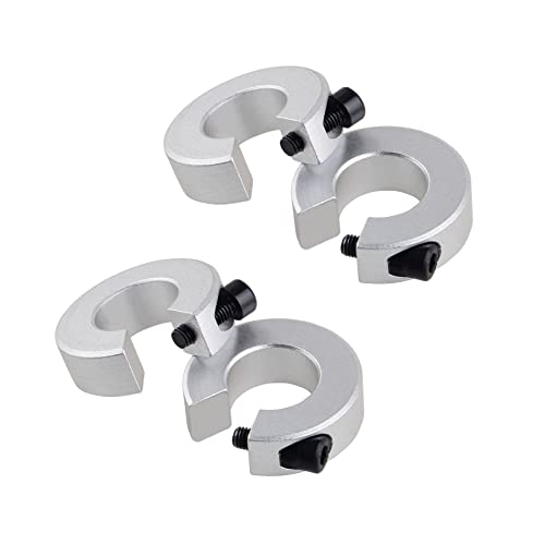 CNCMANS Linearschienensicherungsring 4Pcs SBR12 Anschlagsicherungsring, Sicherungsring Aluminiummaterialisolierung für Linearführungsschiene mit 12 mm Durchmesser von CNCMANS