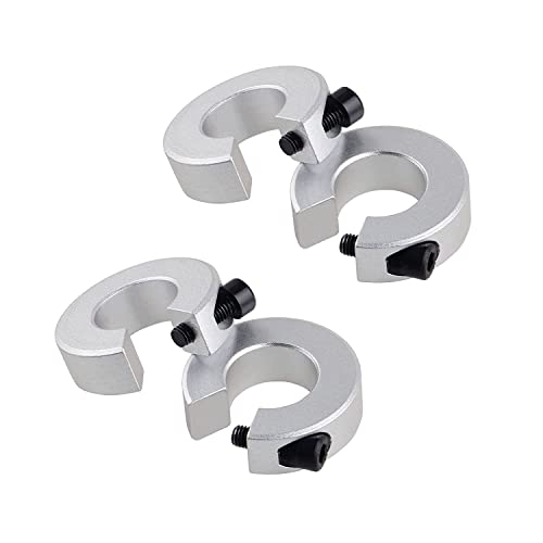 CNCMANS Linearschienensicherungsring 4Pcs SBR16 Anschlagsicherungsring, Sicherungsring Aluminiummaterialisolierung für Linearführungsschiene mit 16 mm Durchmesser von CNCMANS