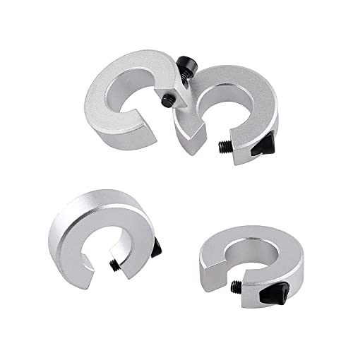 CNCMANS Linearschienensicherungsring 4Pcs SBR20 Anschlagsicherungsring, Sicherungsring Aluminiummaterialisolierung für Linearführungsschiene mit 20 mm Durchmesser von CNCMANS