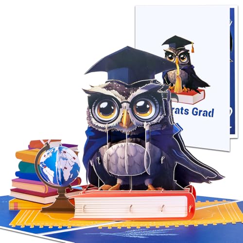 CNLITIHEKA Pop Up Gratulationskarte, Abschlusskarten, Abschlussgeschenke, für College, High School, PHD, Master, mit Umschlag. CNLITIHEKA Pop Up Gratulationskarte, Abschlusskarten, Abschlussgeschenke, für College, High School, PHD, Master, mit Umschlag. von CNLITIHEKA