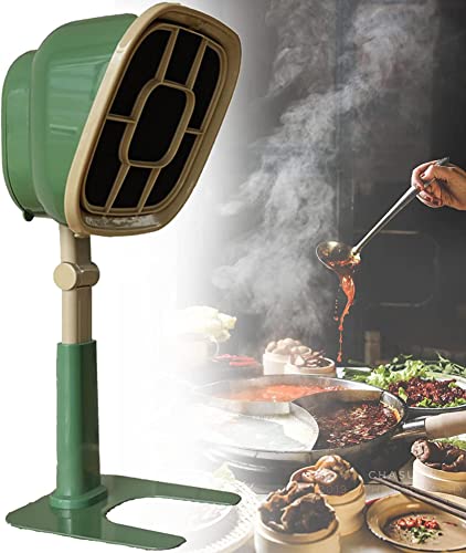 3200RPM Portable Cooker Hood, Desktop Cooker Hood, Small Cooker Hood, Strong Suction Power, 66° Adjustable, 6-Segment Height Adjustment, Cooker Hood for Home, Kitchen, Hot Pot, Green 3200RPM Portable Cooker Hood, Desktop Cooker Hood, Small Cooker Hood, Strong Suction Power, 66° Adjustable, 6-Segment Height Adjustment, Cooker Hood for Home, Kitchen, Hot Pot, Green von CNPRAZ