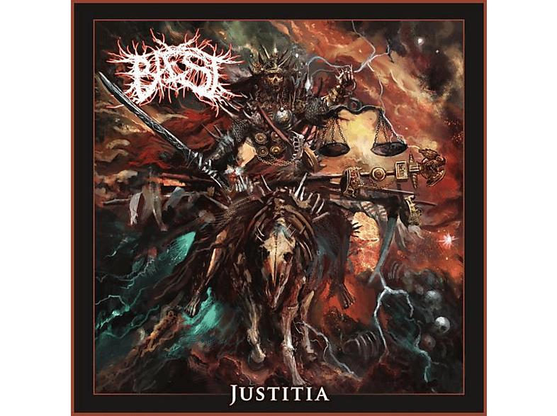 Baest - JUSTITIA EP (Maxi Single CD) von CNT FRONT