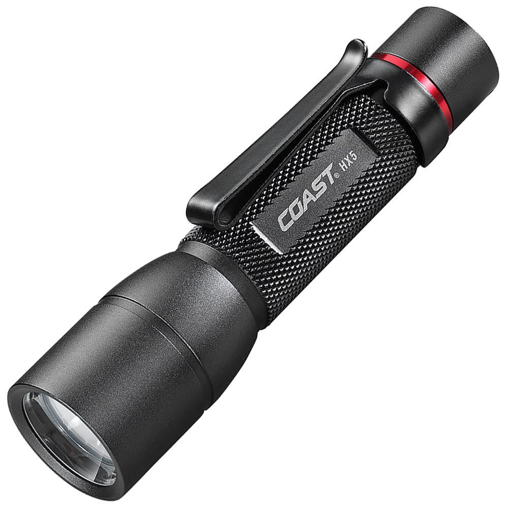 Coast LED Taschenlampe HX5 mit Slide Fokus inklusive Batterie, max. 375 Lumen Coast LED Taschenlampe HX5 mit Slide Fokus inklusive Batterie, max. 375 Lumen von COAST