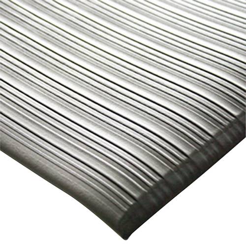 COBA Europe AL060003C Orhomat Ribbed Arbeitsplatzmatte (Meterware) Grau von COBA Europe