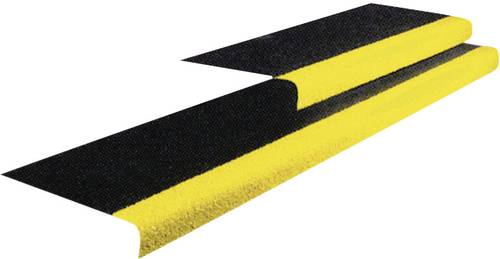COBA Europe GRP010704S GRP010704S Bodenbelag COBAGRIP® Stair Tread Schwarz Gelb 1m x 345mm x 5mm Sc von COBA Europe