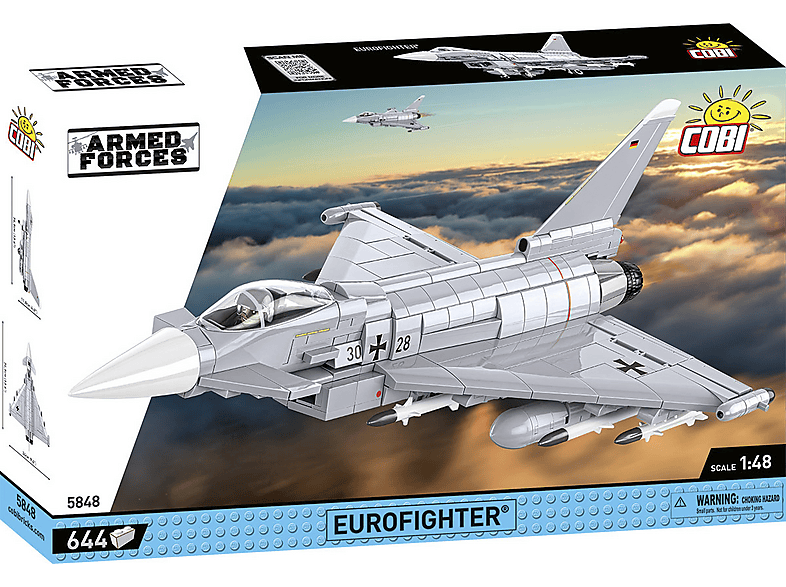 COBI Armed Forces - Eurofighter Bausatz, Weiß COBI Armed Forces - Eurofighter Bausatz, Weiß von COBI