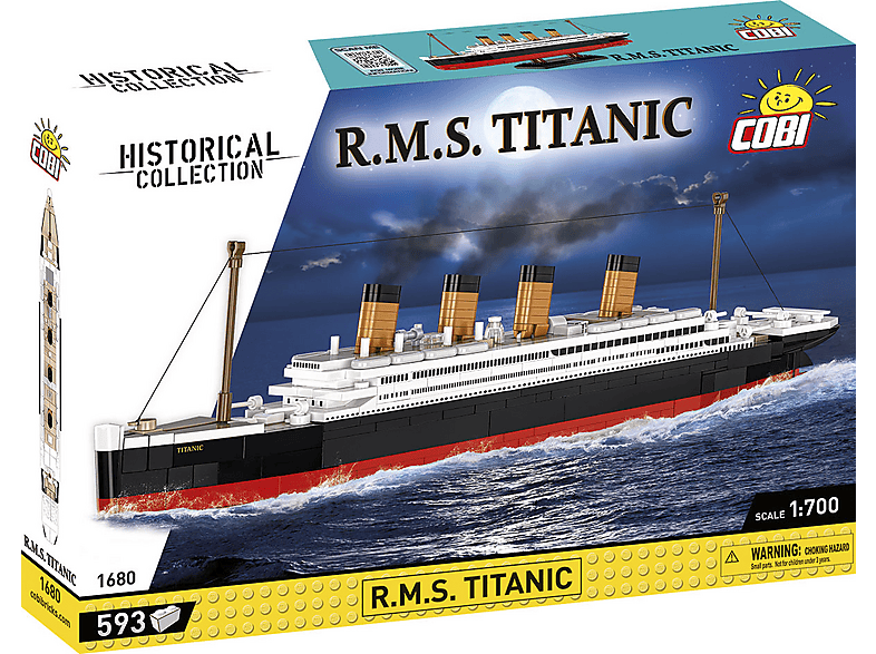 COBI Historical Collection - R.M.S. Titanic 1 Bausatz, Mehrfarbig von COBI