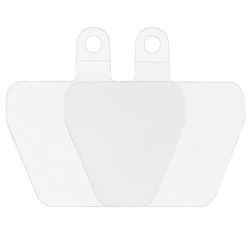 COCASES 2 Stück Ersatz Selbstklebende Einlagen zum Umhängen (2er Transparente Einlage) von COCASES