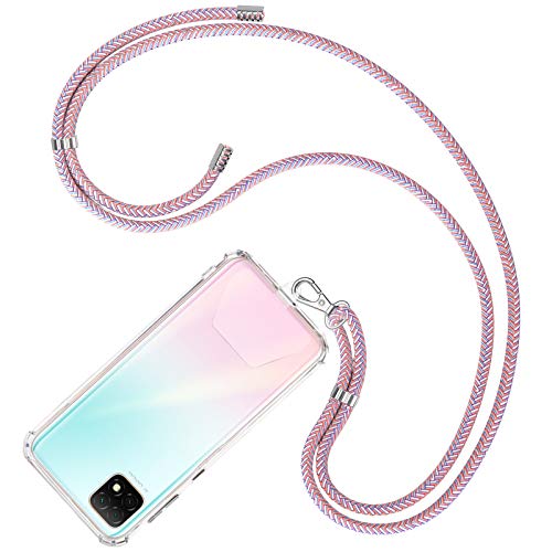 COCASES Handykette Universal-Handyband zum umhängen für jeder Hülle Umhängenband mit 2 Stück Patch Handyanhänger/Schlüsselband kombinierbar, Einstellbar kompatibel mit meisten Smartphones(Rosa) COCASES Handykette Universal-Handyband zum umhängen für jeder Hülle Umhängenband mit 2 Stück Patch Handyanhänger/Schlüsselband kombinierbar, Einstellbar kompatibel mit meisten Smartphones(Rosa) von COCASES