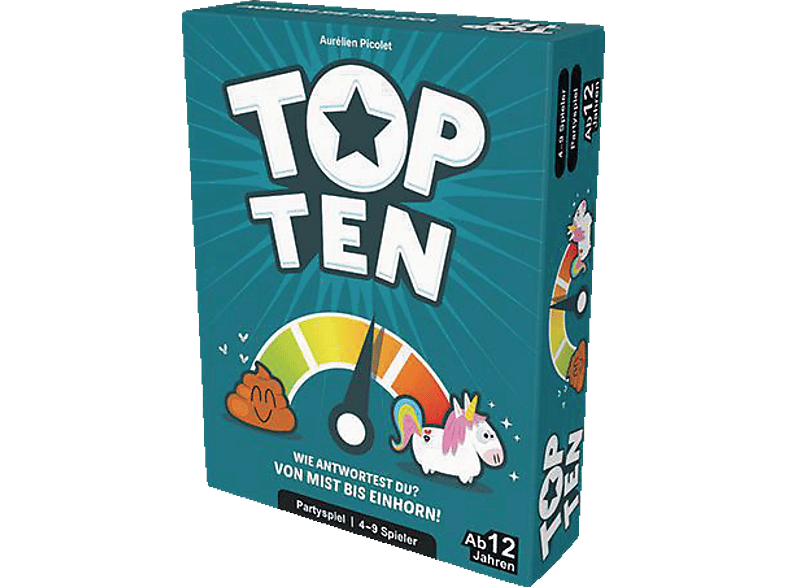 COCKTAIL GAMES Top Ten Gesellschaftsspiel Mehrfarbig von COCKTAIL GAMES