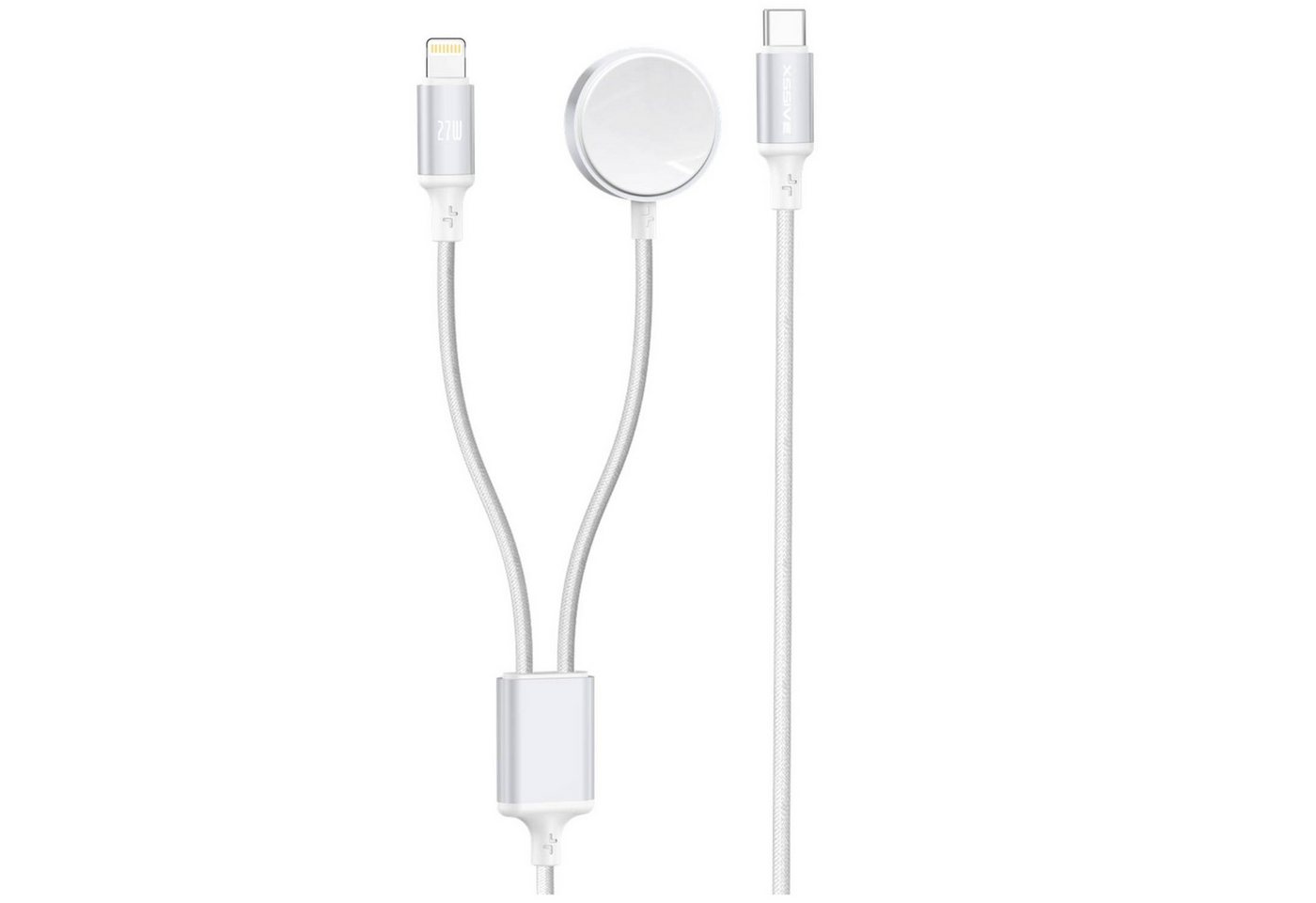 COFI 1453 2-in-1 Ladekabel 1,2 m mit Überladeschutz USB-Kabel COFI 1453 2-in-1 Ladekabel 1,2 m mit Überladeschutz USB-Kabel von COFI 1453