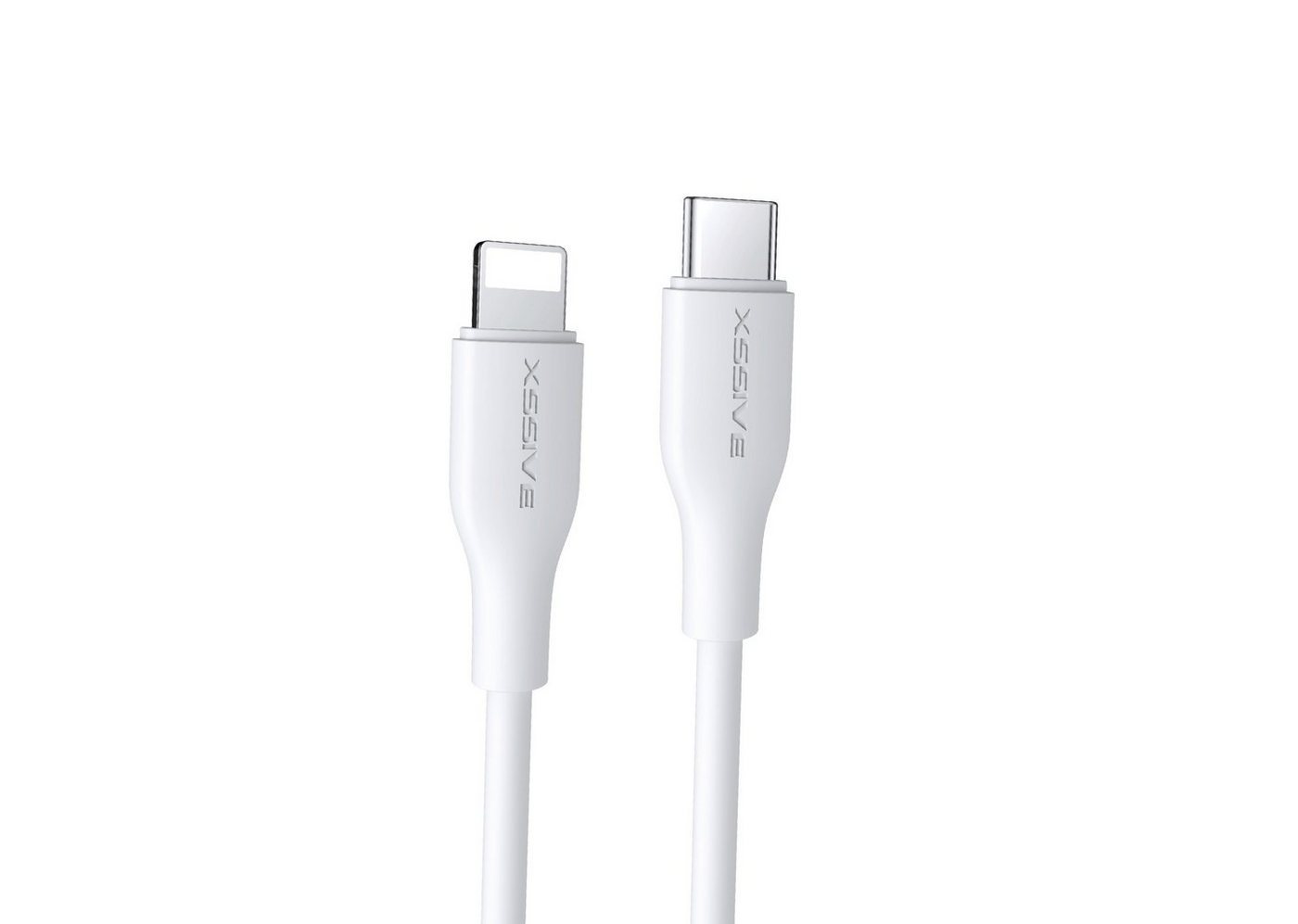 COFI 1453 20W 3 Meter USB-C zu IOS Datenkabel 2.4A Schnell-Ladekabel weiß Smartphone-Kabel, (300 cm) von COFI 1453