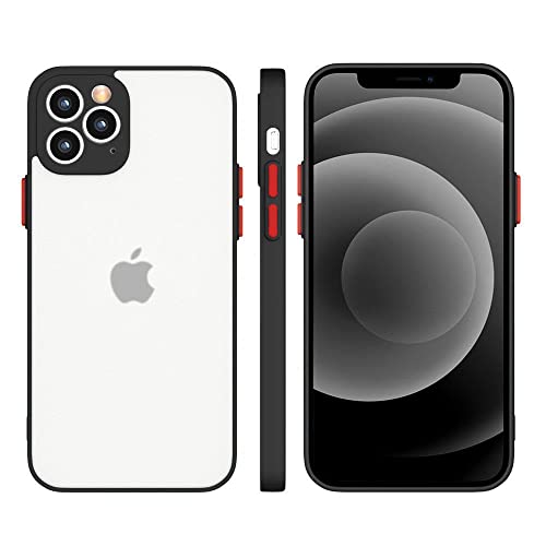 COFI 1453 Case Silikon Hülle Cover mit Kameraschutz Handyhülle Schutz Bumper kompatibel mit iPhone 13 Mini Schwarz von COFI 1453