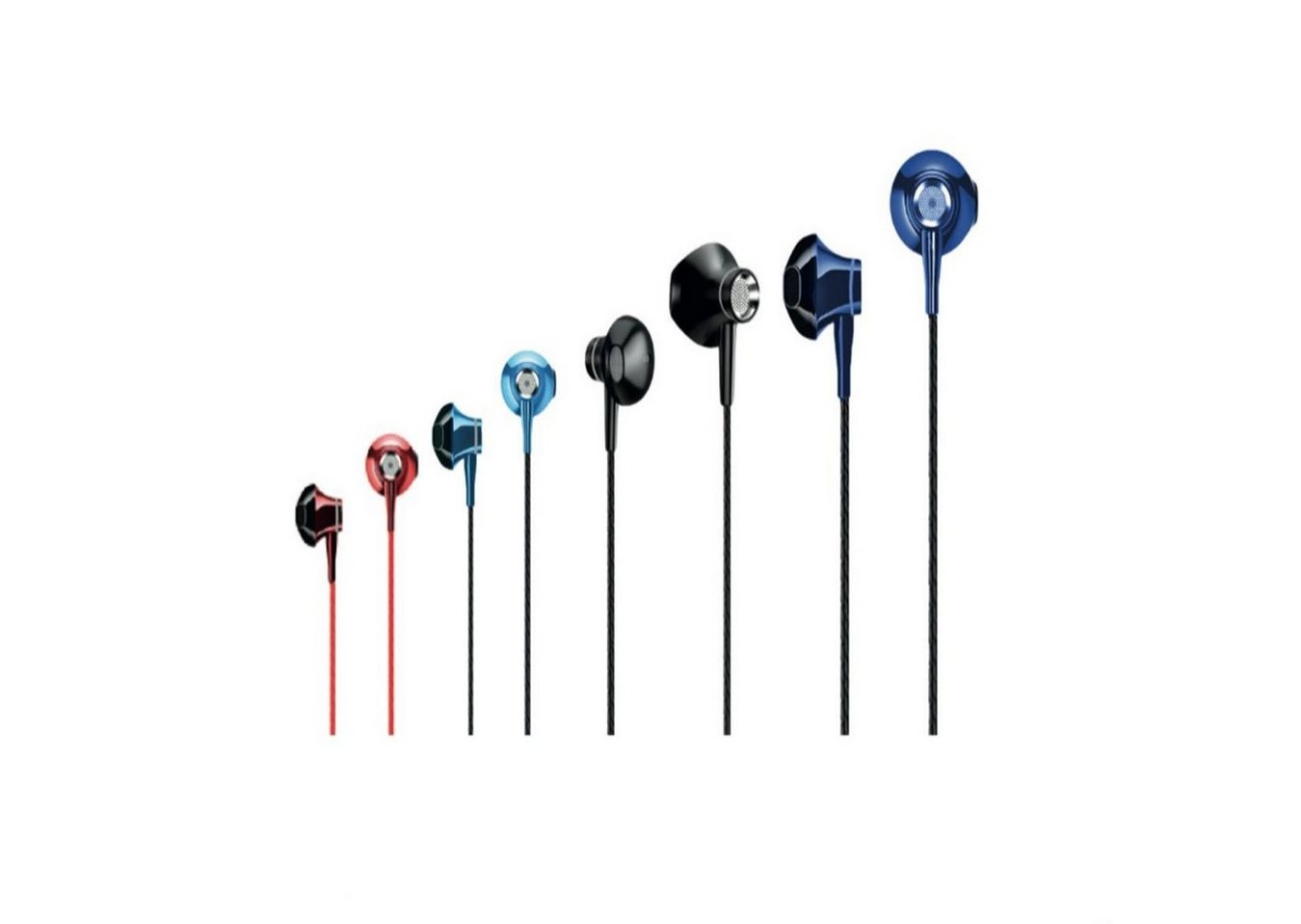COFI 1453 Design Ohrhörer Stereo Kopfhörer In-Ear Headset 3,5 mm In-Ear-Kopfhörer von COFI 1453
