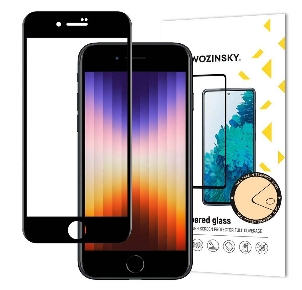 COFI 1453 Displayschutzglas Displayglas Full Screen mit Frame Case für iPhone SE 2022/2020 Schwarz, 1 Stück COFI 1453 Displayschutzglas Displayglas Full Screen mit Frame Case für iPhone SE 2022/2020 Schwarz, 1 Stück von COFI 1453