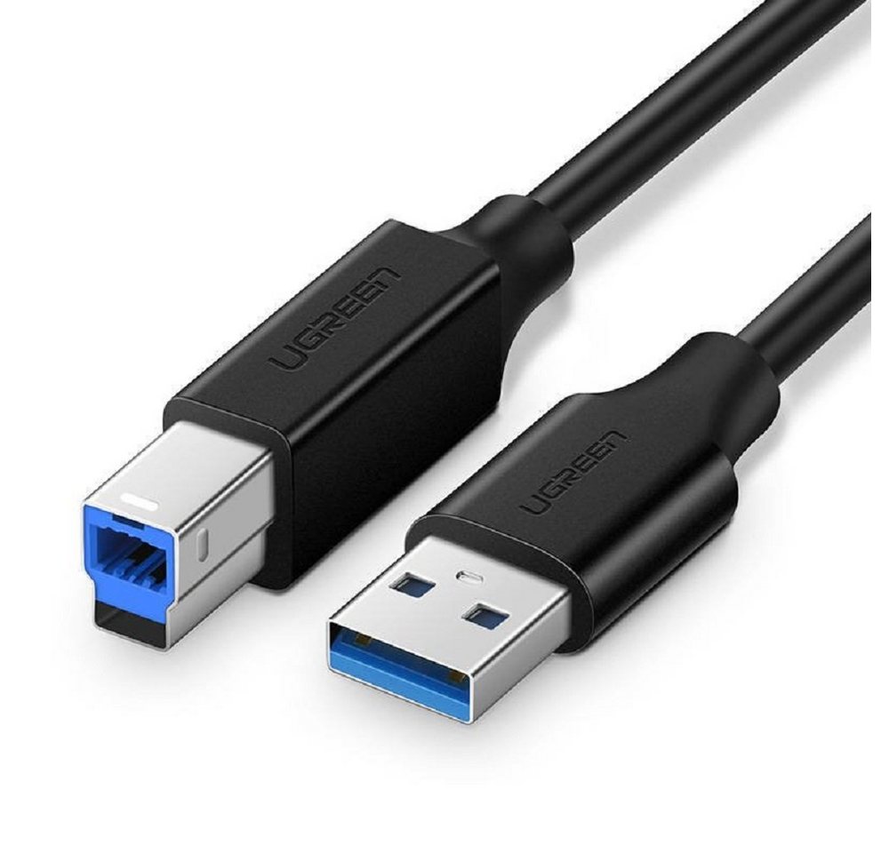 COFI 1453 Drucker Kabel USB 3.0 A-B, Kabeladapter USB Kabel 1m Schwarz USB-Adapter von COFI 1453