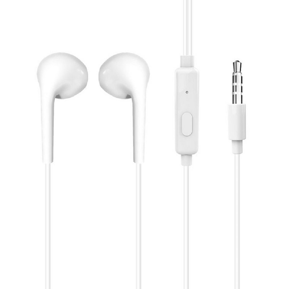 COFI 1453 Earphones mit Fernbedienung und Mikrofon minijack 3,5 mm Anschluss In-Ear-Kopfhörer von COFI 1453