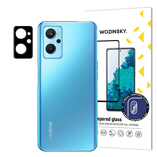 COFI 1453 Full Camera Glass 9H Full Kamera Schutzglas Tempered Glass Kameraschutz kompatibel mit Realme 9i von COFI 1453