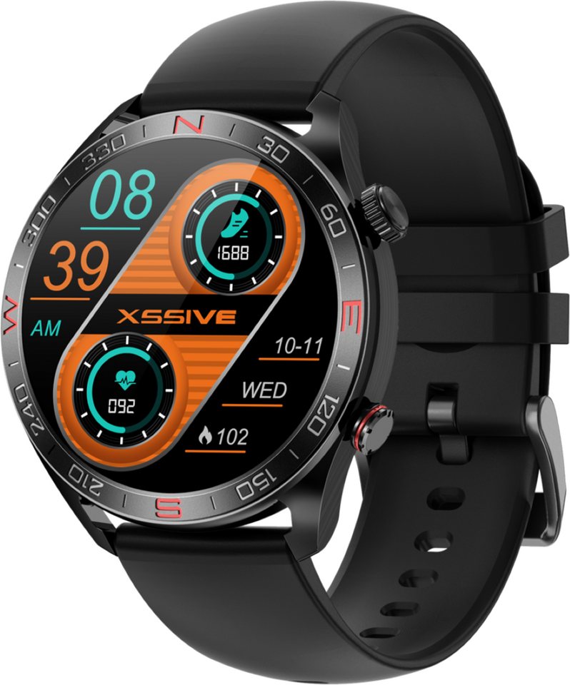 COFI 1453 HD AMOLED Bildschirm Smartwatch - Schwarz Smartwatch von COFI 1453