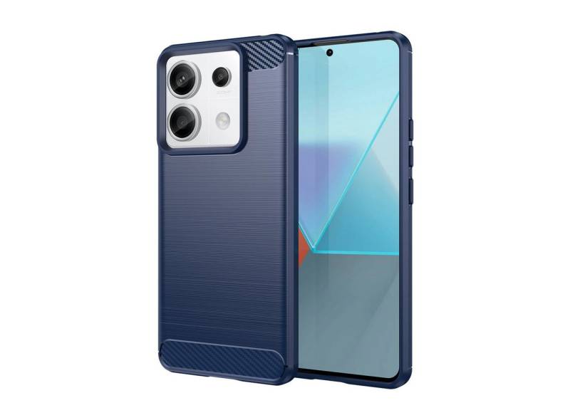 COFI 1453 Handyhülle Carbon Case Hülle kompatibel mit Xiaomi Redmi Note 13 Pro 5G von COFI 1453