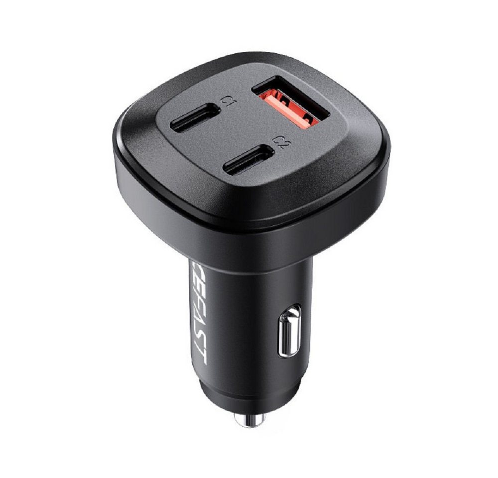 COFI 1453 KFZ-Gerät 66W 2xUSB Typ C / USB, PPS, Power Delivery schwarz USB-Ladegerät von COFI 1453