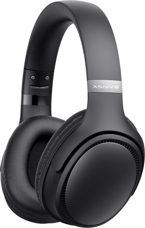 COFI 1453 Kabellose Over-Ear Kopfhörer mit Bluetooth V5.3 - Schwarz Over-Ear-Kopfhörer von COFI 1453