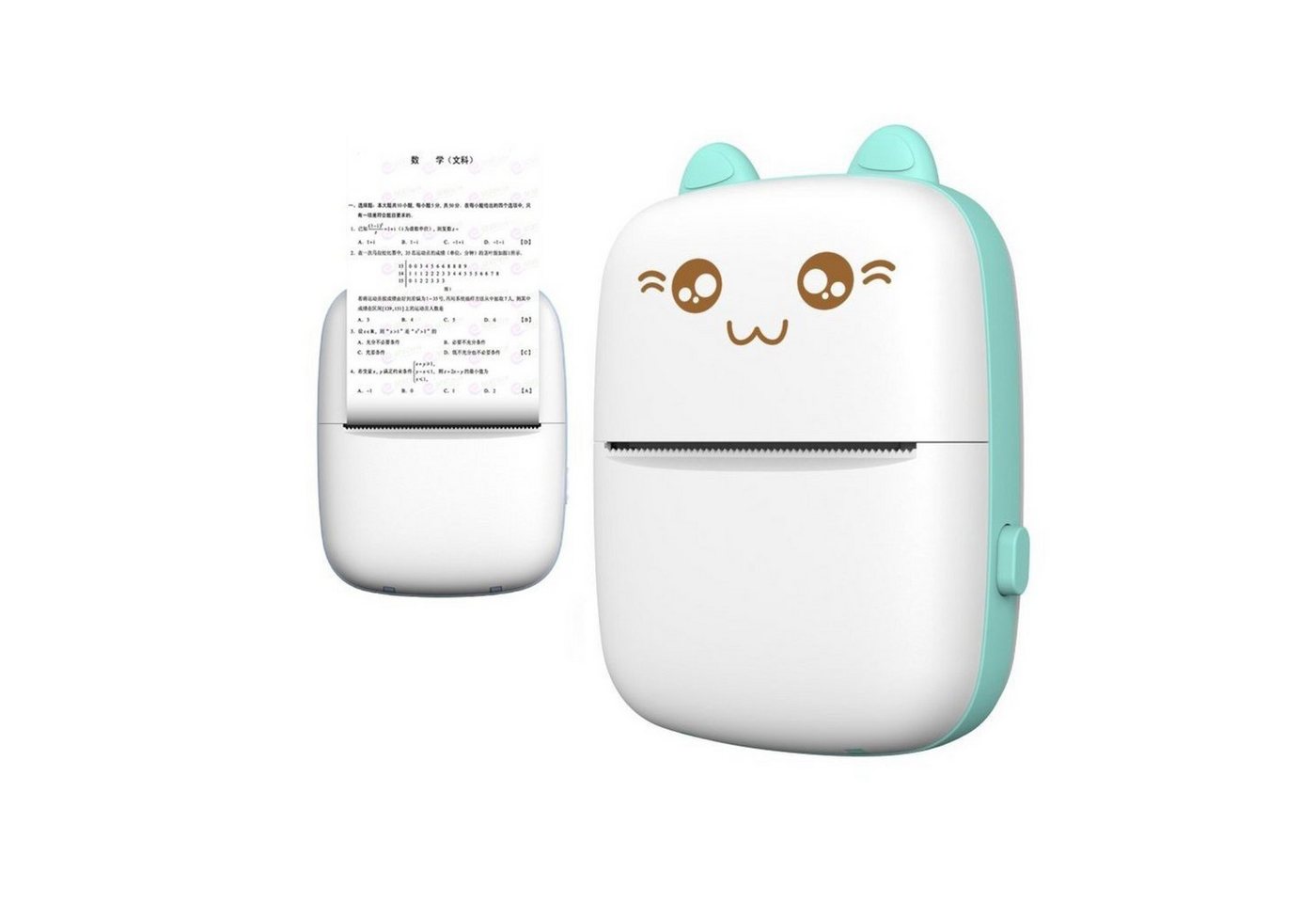 COFI 1453 Mini-Katzen-Thermodrucker Print-App Drucker für Kinder Drucker Etikettendrucker von COFI 1453