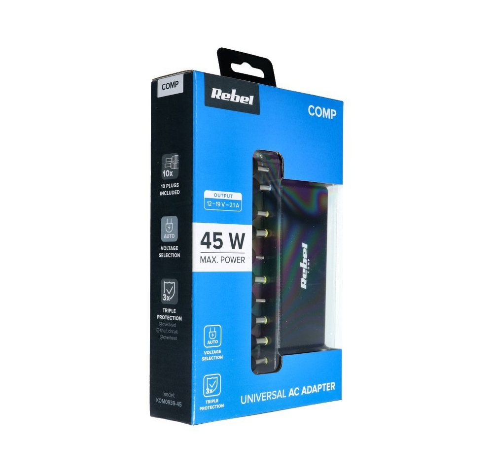 COFI 1453 Rebel Universal Ladegerät 8 Stecker Netzkabel Netzteil Laptop-Ladegerät COFI 1453 Rebel Universal Ladegerät 8 Stecker Netzkabel Netzteil Laptop-Ladegerät von COFI 1453