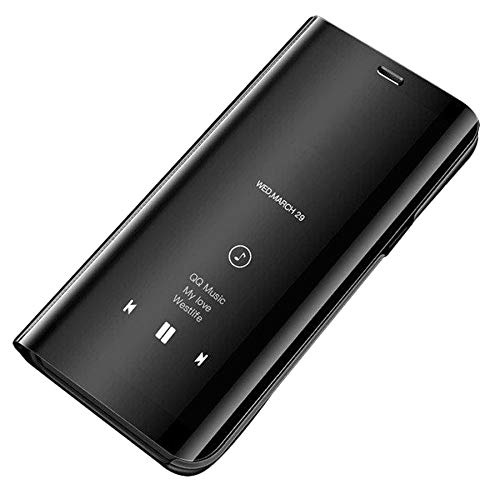 COFI 1453 Smart View Spiegel Mirror Smart Cover kompatibel mit Samsung Galaxy S23 (S911B) Schwarz von COFI 1453