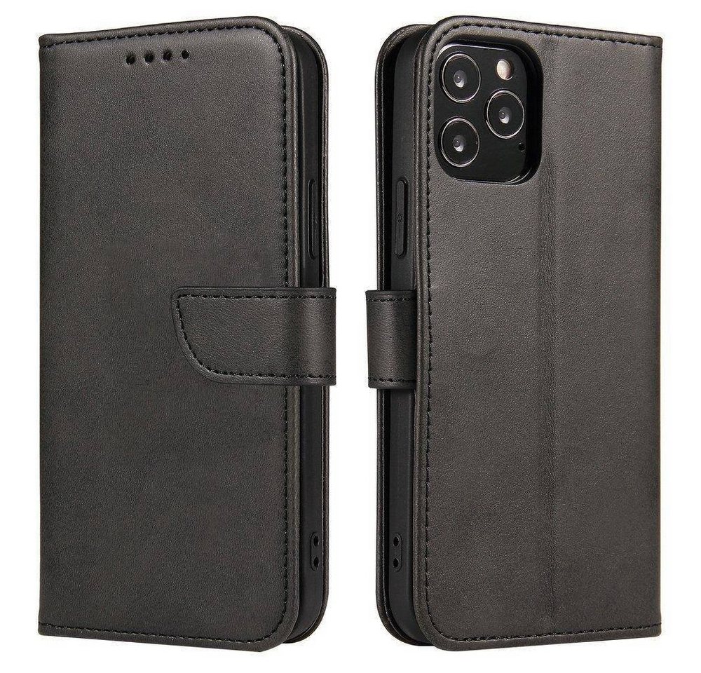 COFI 1453 Smartphone-Hülle Premium Magnet Case Tasche Schutzhülle für Huawei Nova 11 SE Schwarz von COFI 1453