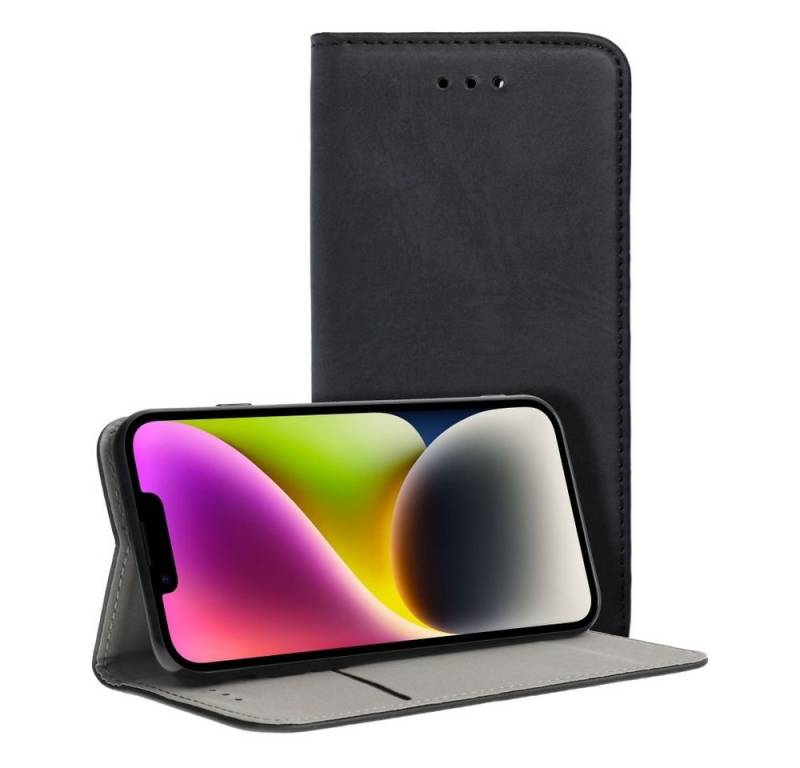 COFI 1453 Smartphone-Hülle Smart Magneto Hülle Magnet Standfunktion für Motorola Moto G84 schwarz von COFI 1453