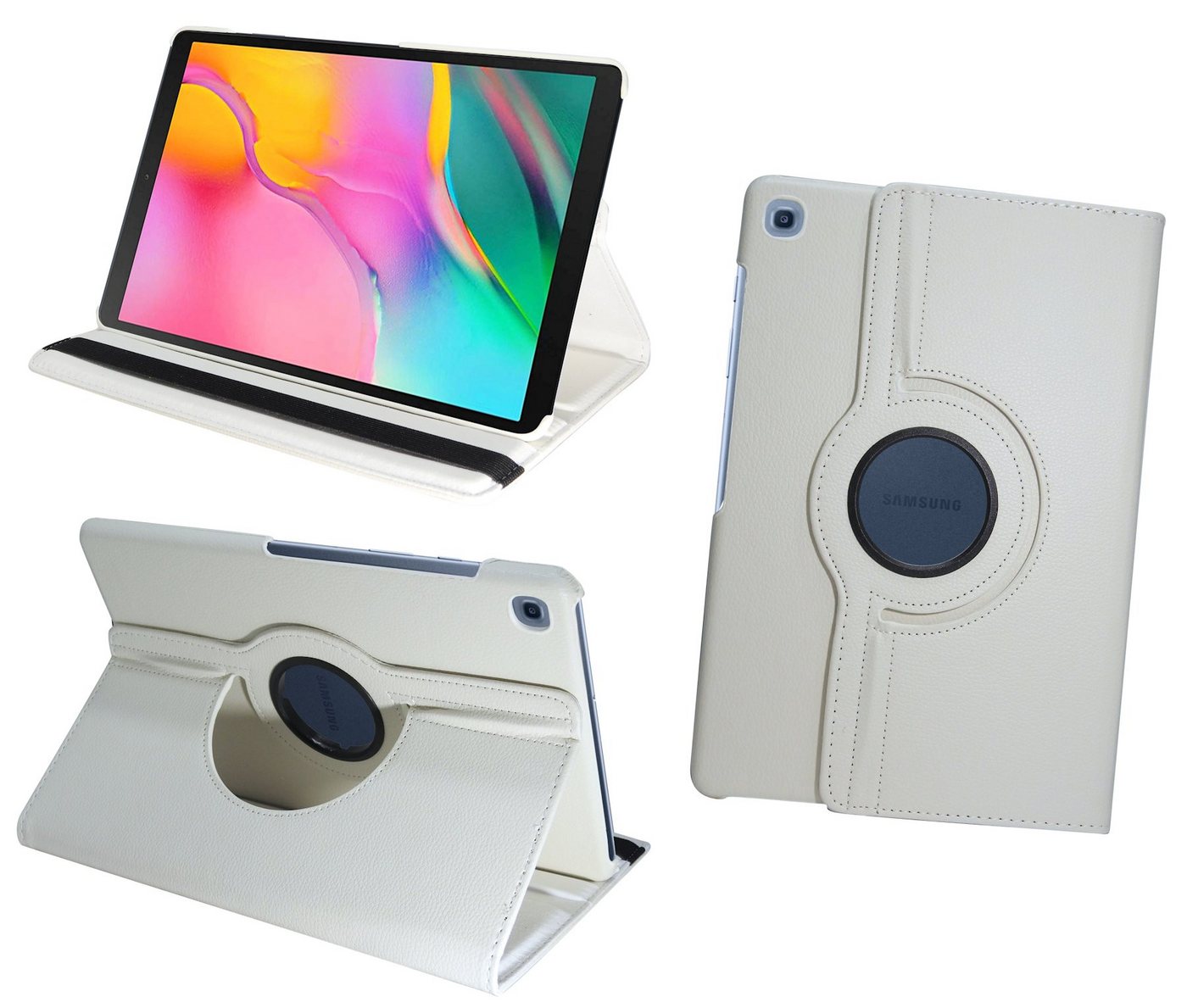 COFI 1453 Tablet-Hülle 360 Schutz Tablet Cover für Samsung Galaxy Tab A 2019 10,1 Zoll von COFI 1453