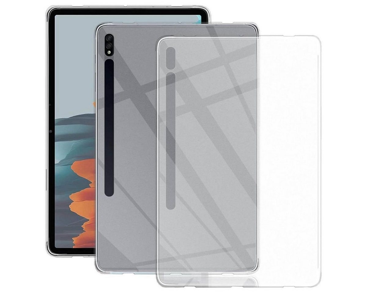 COFI 1453 Tablet-Hülle Slim Case Cover für Samsung Galaxy Tab S9 Silikonhülle Transparent von COFI 1453