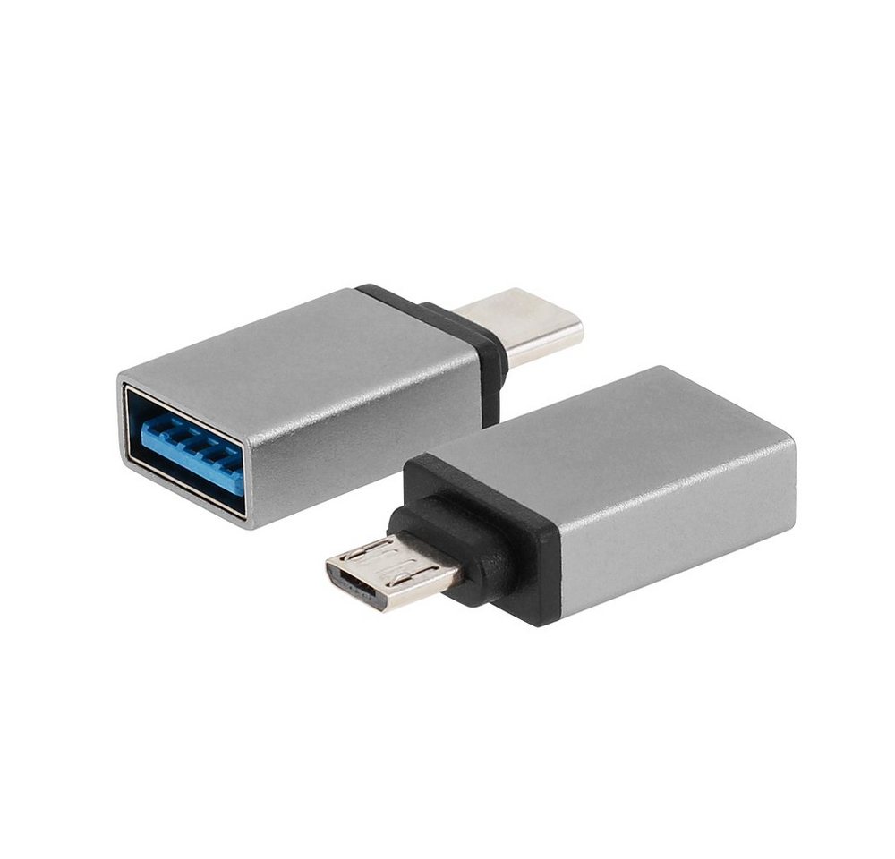 COFI 1453 USB Adapter USB auf Micro-USB / Type-C Ladeadapter USB-Adapter von COFI 1453