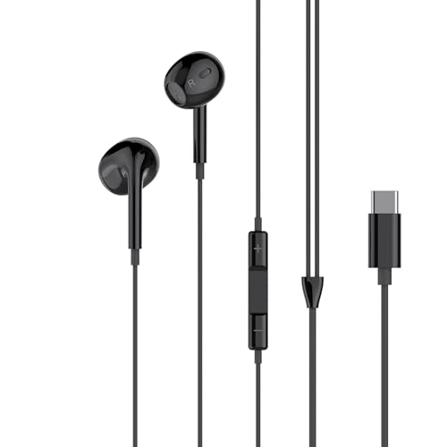 COFI 1453 XO Kabelgebundene In-Ear-Kopfhörer 1,2m in Schwarz mit USB-C Anschluss COFI 1453 XO Kabelgebundene In-Ear-Kopfhörer 1,2m in Schwarz mit USB-C Anschluss von COFI 1453