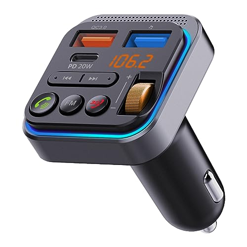 KFZ Bluetooth FM-Transmitter, Autoradio, MP3-Player, AUX-USB-Ladegerät von COFI 1453