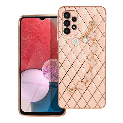 COFI 1453 Schutzhülle Handy Hülle Trend Case mit Einer Kette Design Cover kompatibel mit Samsung Galaxy A32 5G Pink COFI 1453 Schutzhülle Handy Hülle Trend Case mit Einer Kette Design Cover kompatibel mit Samsung Galaxy A32 5G Pink von COFI 1453