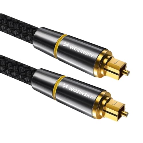 COFI 1453 Wozinsky Optisches Audiokabel Digitale Glasfaser Toslink SPDIF Schwarz 1,5m COFI 1453 Wozinsky Optisches Audiokabel Digitale Glasfaser Toslink SPDIF Schwarz 1,5m von COFI 1453