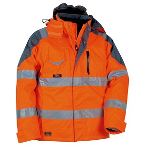 COFRA® Herren Warnjacke Winter RESCUE orange Größe 56 von COFRA®